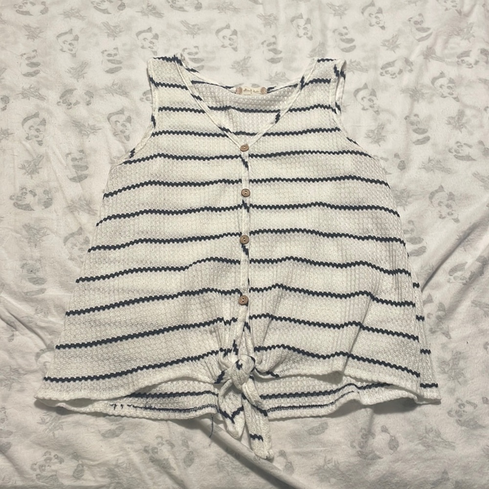 Striped tank top